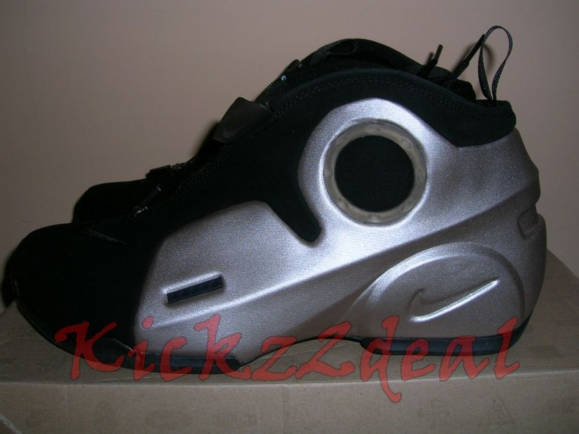 Nike Air Flightposite II LE Black/Zinc Gold 386160 001 Garnett Penny 