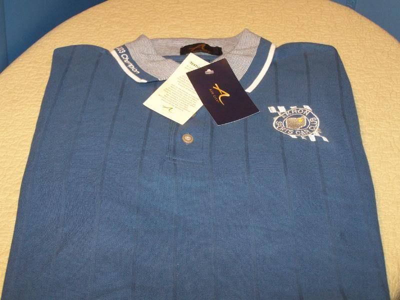 AKRON OHIO Sports Car Club 2003 CHAMPION Polo Shirt XL  