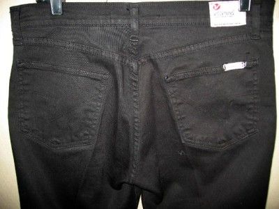 VITAMINA Black Straight Leg Jeans Deluxe Edition  