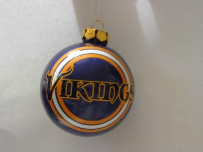 Minnesota Vikings Football Vikings Christmas Ornament  