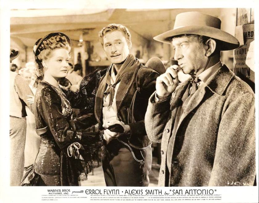 ALEXIS SMITH & ERROL FLYNN San Antonio Orig.Vint.1945  