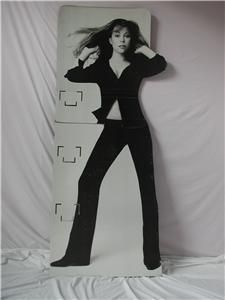 MARIAH CAREY CARDBOARD STANDEE LIFE SIZE VERY RARE  