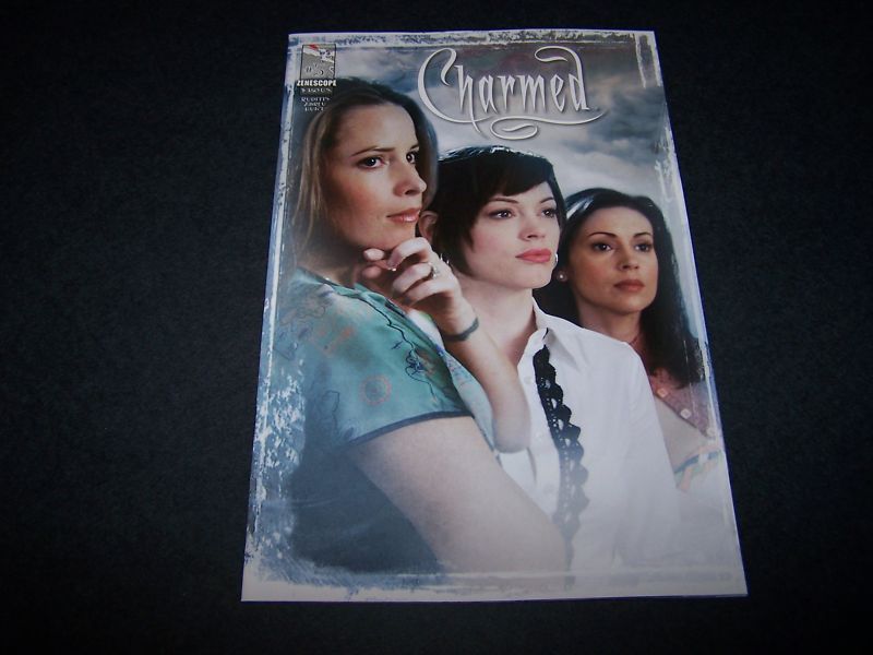 CHARMED #5 PHOTO COVER ALYSSA MILANO ROSE MCGOWAN HOT  