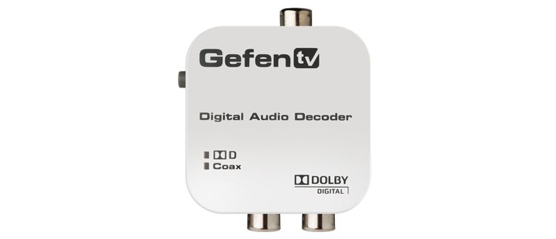   Dolby Digital Coaxial/Optical Toslink to Analog (R/L) Audio Converter