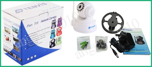 Tenvis Network Wireless WiFi indoor IP IR Security Camera Audio CMOS 