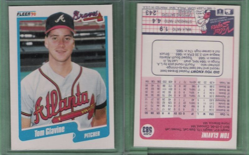   Bichette 2x 1990 Fleer Wrong Back ERROR Cards Braves Angels  