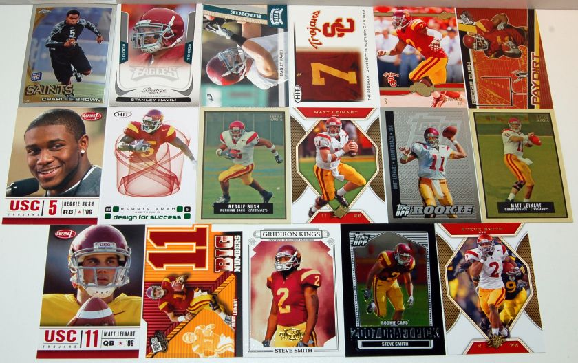 85 USC Trojans Lot Troy Polamalu Mark Sanchez Reggie Bush Allen 