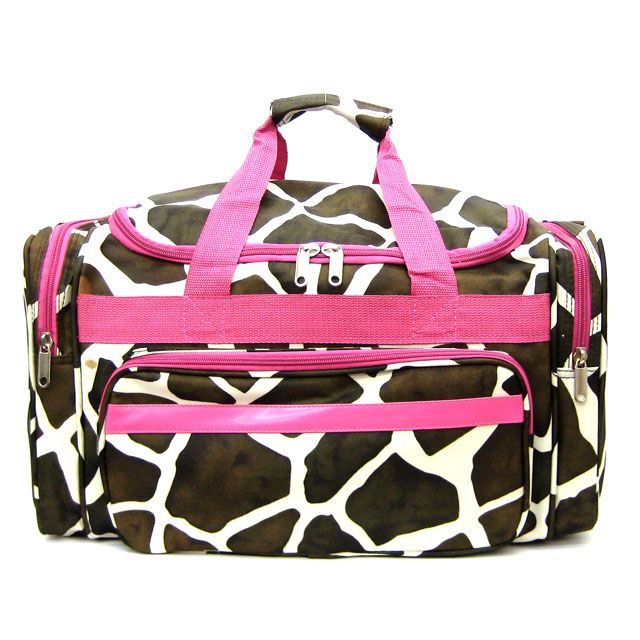   on Duffle Bag Overnight Gym Tote Shoulder Bag Animal Print Bag  