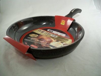 Marble Coated Non Stick Aluminium Fry Pan w/ Lid 28cm  