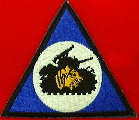 ORIGINAL VINTAGE NICARAGUA ARMY TANK UNIT ARMOR PATCH  