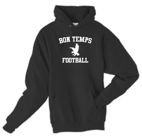 Hoodie   Bon Temps Football   true blood vampire  