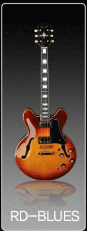 Spear RD Blues Electric Guitar Tobacco Sunburst NEW  