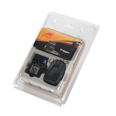 PT 04CN Wireless Flash Trigger 4 Canon Nikon 2 receiver  