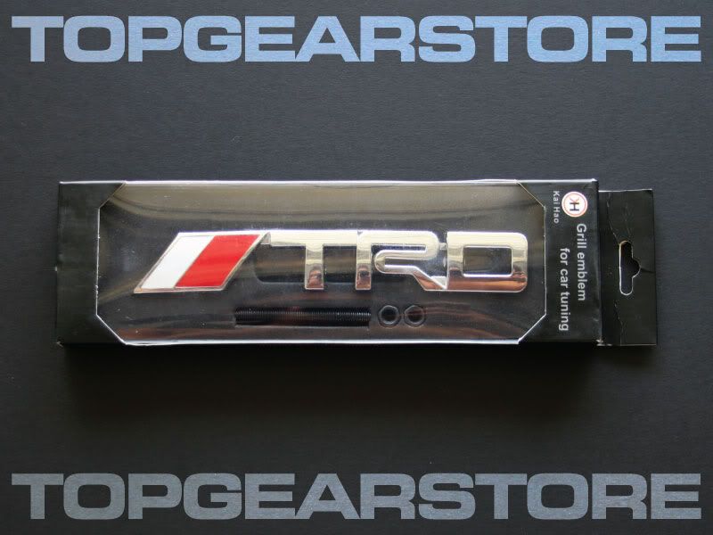 Toyota TRD Grill Emblem LEXUS ARISTO SOARER MR2 MRS JDM  