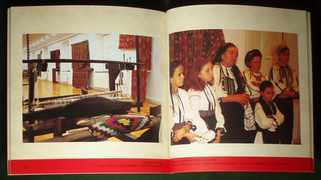 BOOK Romanian Folk Textile Transylvania antique ethnic weaving rug 