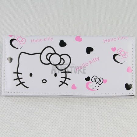 Cute HelloKitty Bowknot Girls Wallet Clutch Card Bag Purse Birthday 