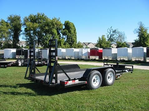   2010 80 x 16 14k GVW Car Bobcat Machinery Hauler Trailer New  