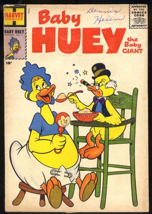 Harvey Comics Baby Huey The Baby Giant #3  