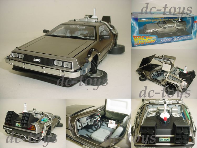 Time Machine Back To The Future Delorean 118 Part 2 II  