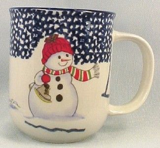 Cute SNOWMAN CHRISTMAS WINTER MUGS Thomson Pottery  