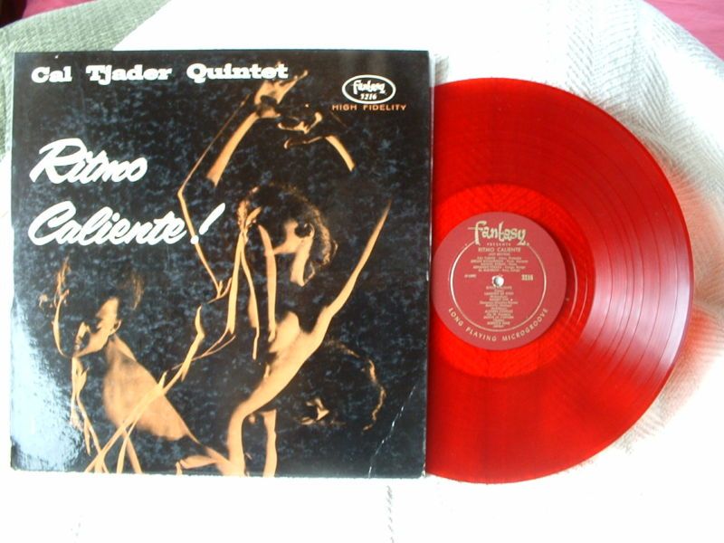 CAL TJADER QUINTET RITMO CALIENTE RED VINYL VG++,CVR VG  