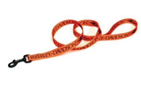 HARLEY DAVIDSON® NYLON LEASH LEAD SMALL DOG 3/8 4 FT  