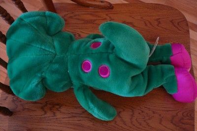 PBS Barney & Friends Baby Bop Dinosaur Plush 1992 The Lyons Group 