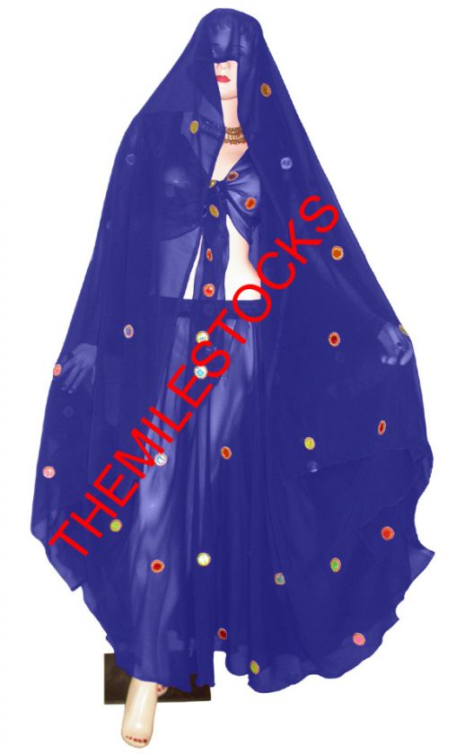 TMS Tikka Skirt Top Veil Belly Dance Costume 25 Colors  