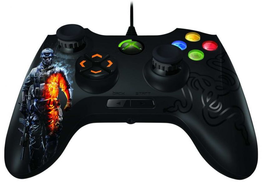   Onza Tournament Edition Battlefield 3 Xbox 360 Gaming Controller Black