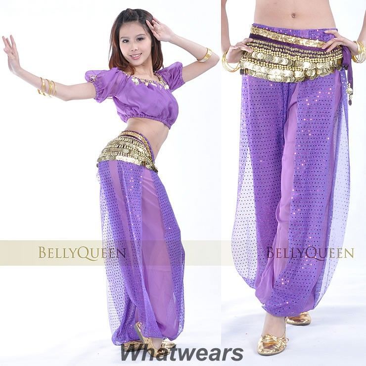 Belly Dance Harem Pants Bollywood Dancing Costume K43  