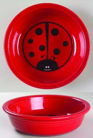 Homer Laughlin FIESTA LADYBUG Soup Cereal Bowl 6721704  