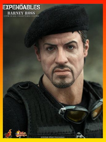 Hot Toys 1/6 Expendables BarneyBox SetStallone HT058Z  