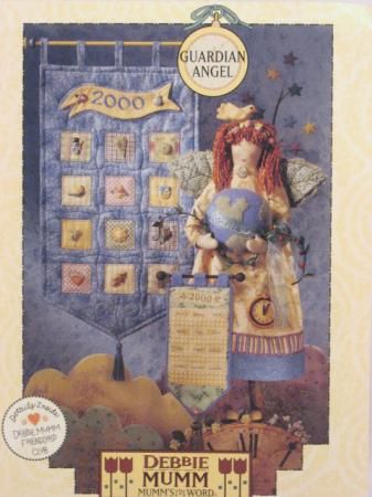 Debbie Mumm Guardian Angel 20 Doll Pattern Wall Quilt  