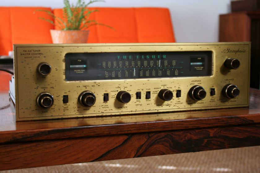   Tube Stereo Preamp Preamplifier AM  FM Tuner with Metal Cabinet  