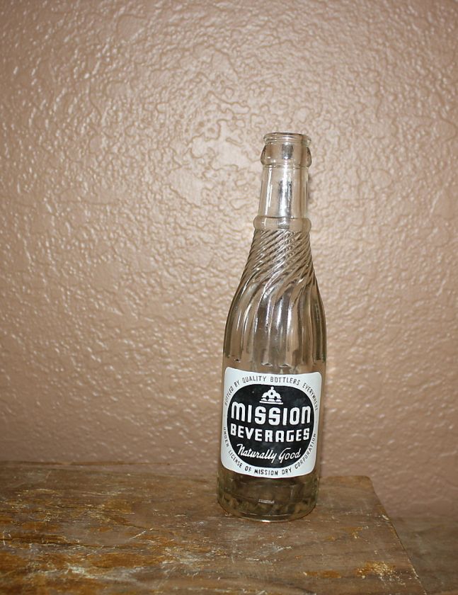 Old Mission Beverage Bottle, Missoula MT  