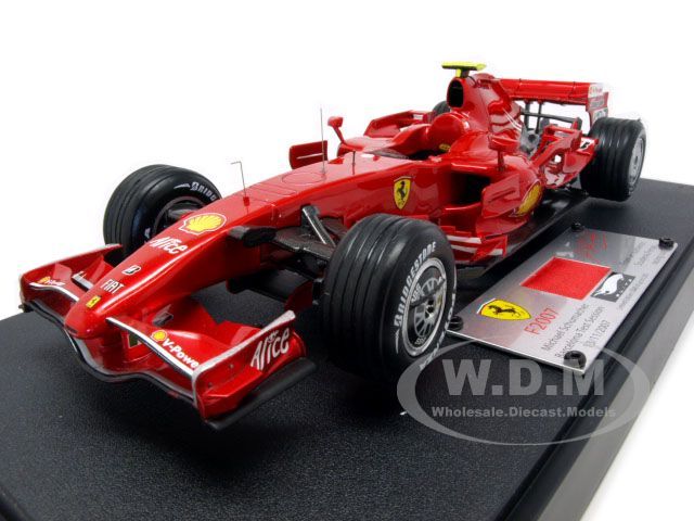 FERRARI F1 F2007 SCHUMACHER TEST DRIVE ELITE 118  