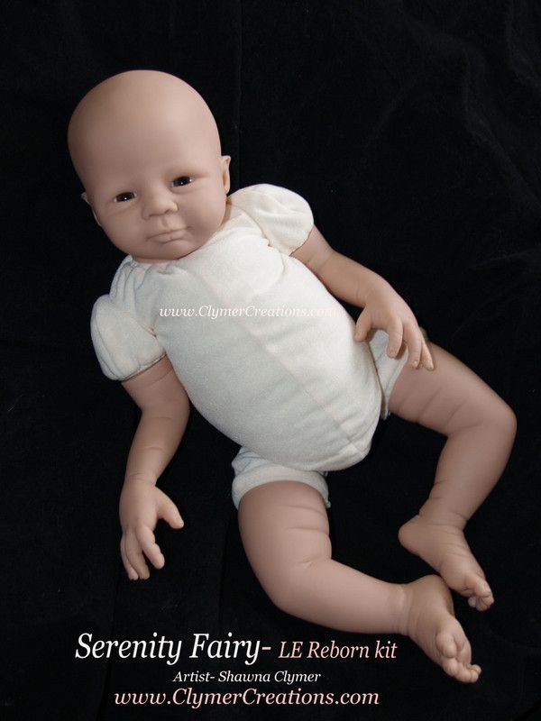 Serenity FAIRY baby Reborn kit by Shawna Clymer LE 250  