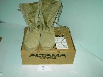   MILITAR canela de las BOTAS S 12 N de TIEMPO CALIENTE de ALTAMA