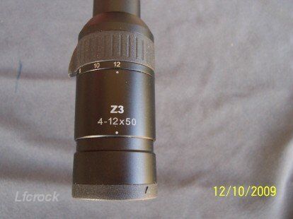 Swarovski 4 12x50mm Rifle Scope Z3 BRX Reticle  