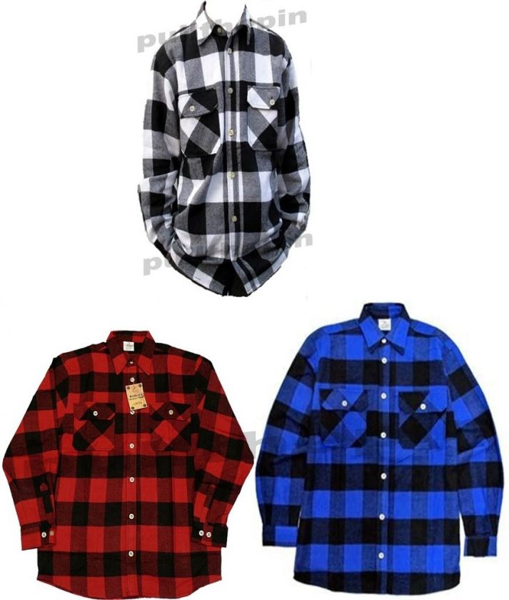 EXTRA HEAVYWEIGHT BRAWNY FLANNEL SHIRTS  