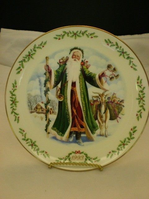 1993 LENOX FATHER CHRISTMAS OLD ENGLISH YULETIDE SANTA  