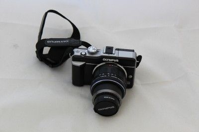 Olympus PEN E PL1 12.3 MP Digital Camera   Black (Kit w/ 14 42mm Lens 