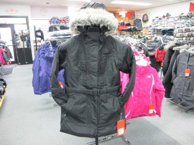 NEW WOMENS NORTH FACE BROOKLYN JACKET AUGPJK3 BLACK  