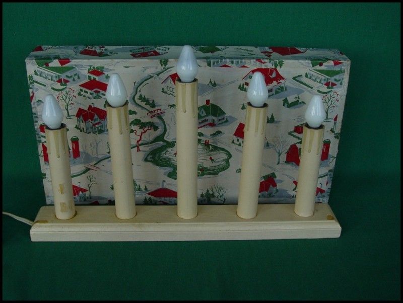 Vintage Christmas Noma Candolier w/ Box Candolabra  