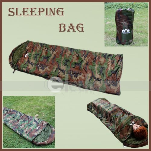 15 Degree Hiking Camping Sleeping Bag Celadon  