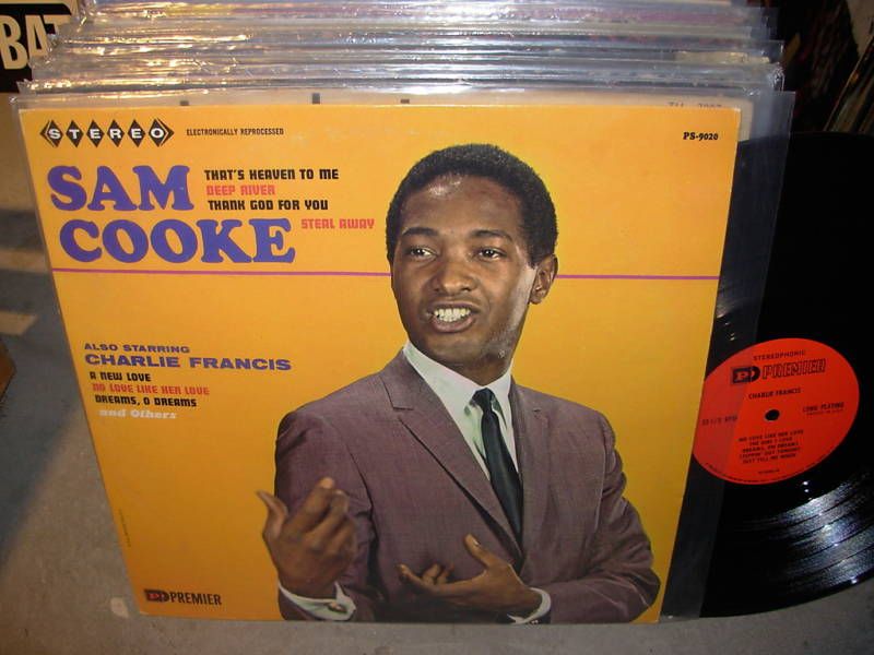 SAM COOKE / CHARLIE FRANCIS self titled   premier    