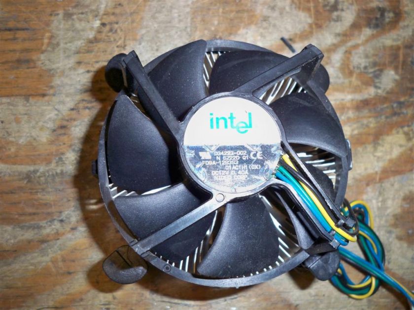 QTY INTEL D34223 002 / 001 SOCKET 775 HEATSINK+FAN  