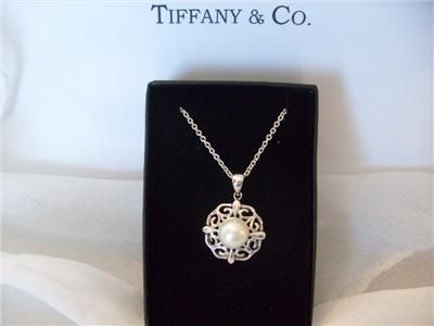 Tiffany & Co. Iridesse Cultured Pearl S/Silver Necklace  