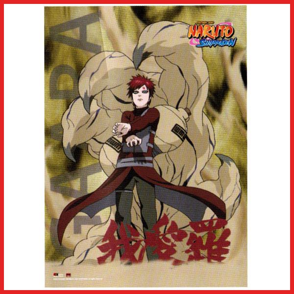 Naruto Shippuuden Wall Scroll Gaara Sand Claw GE5246  