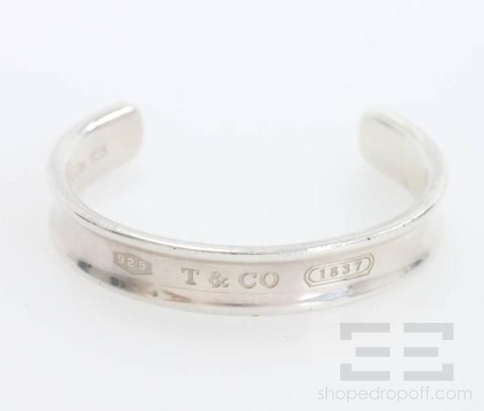Tiffany & Co. Sterling Silver 1837 Cuff Bracelet  